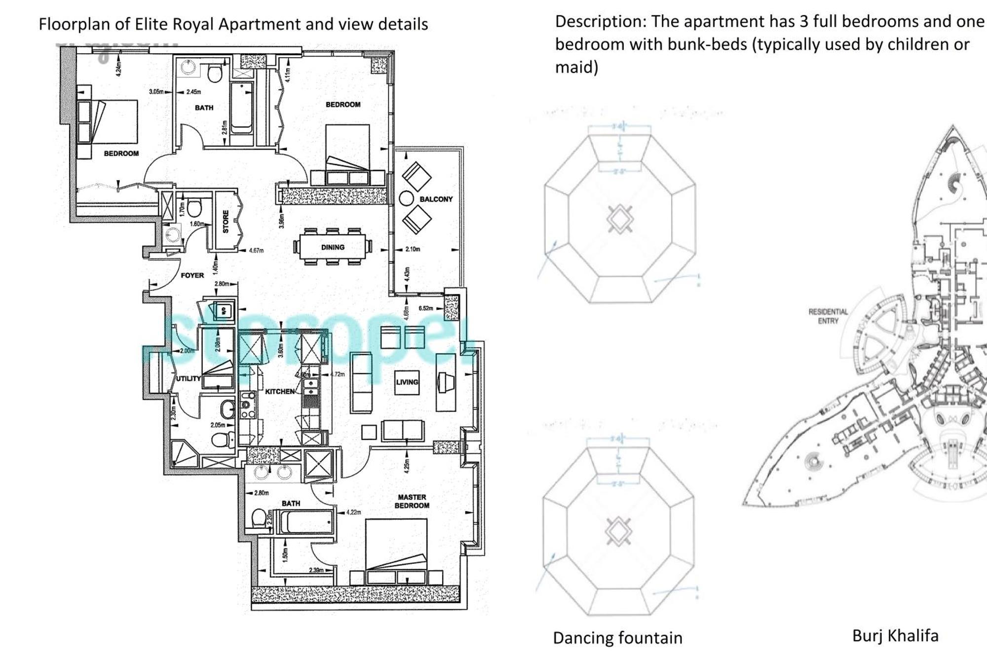 Elite Royal Apartment - Burj Residences Tower 5 Dubai Eksteriør bilde